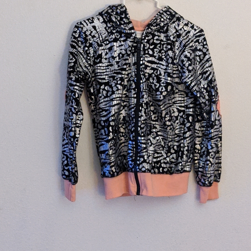 Little girls zip hoodie